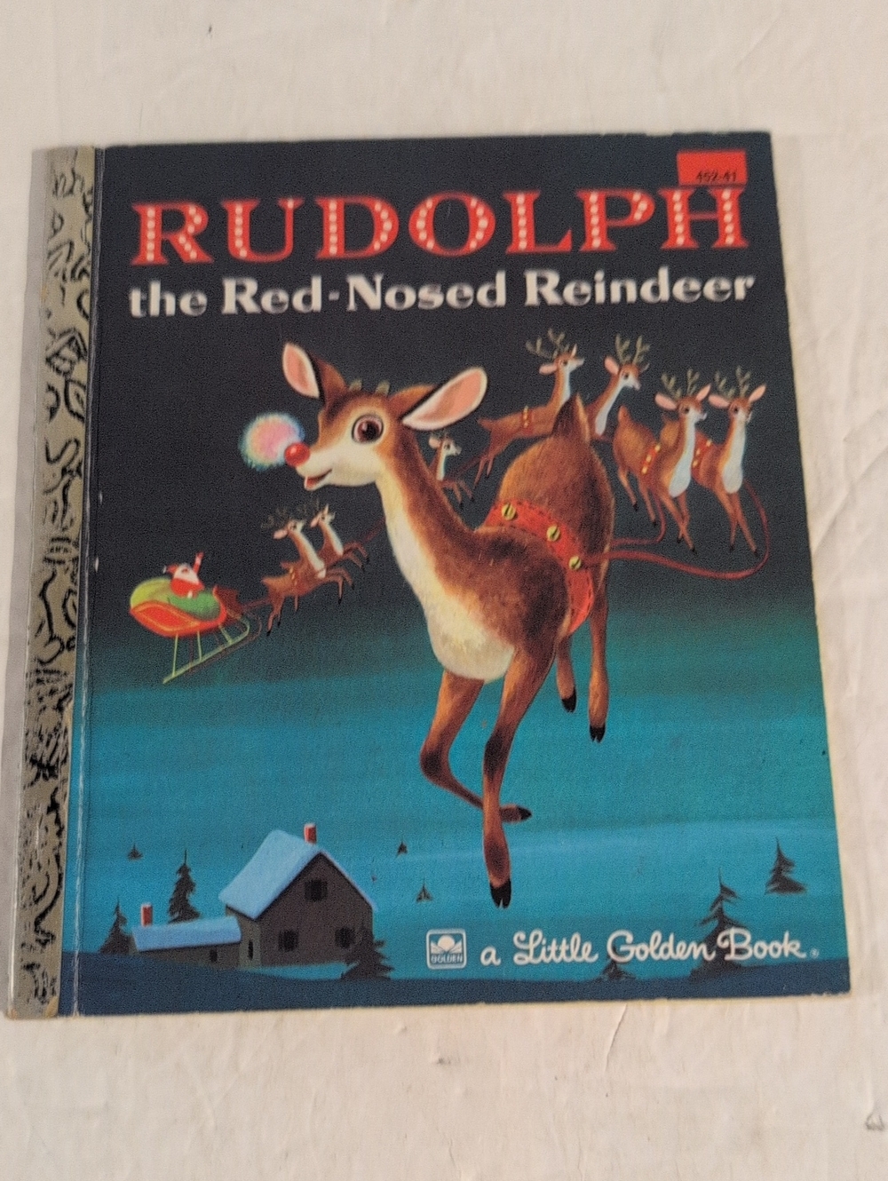 Rudolph the Red-Nosed Reindeer A Little Golden Book 1976